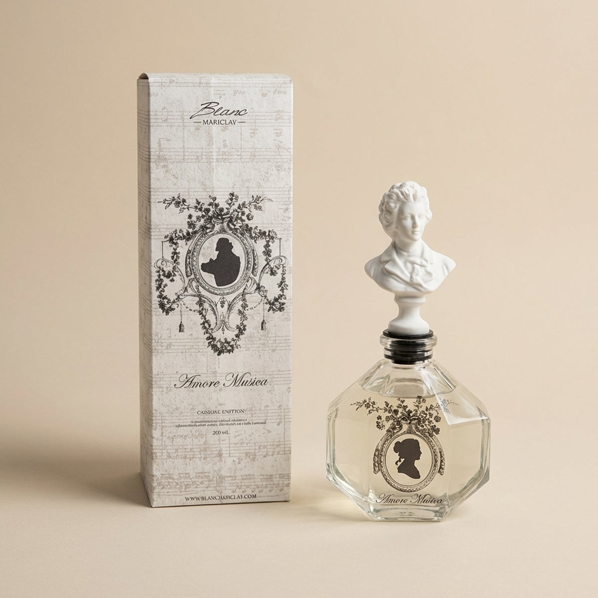 Diffusore con gessetto "Amore Musica"