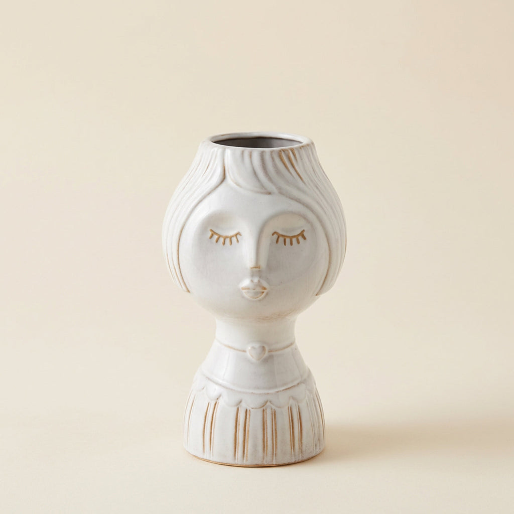 Vaso busto donna h.20 Vasi & Portavasi