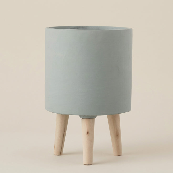 Portavaso con piedi h.30