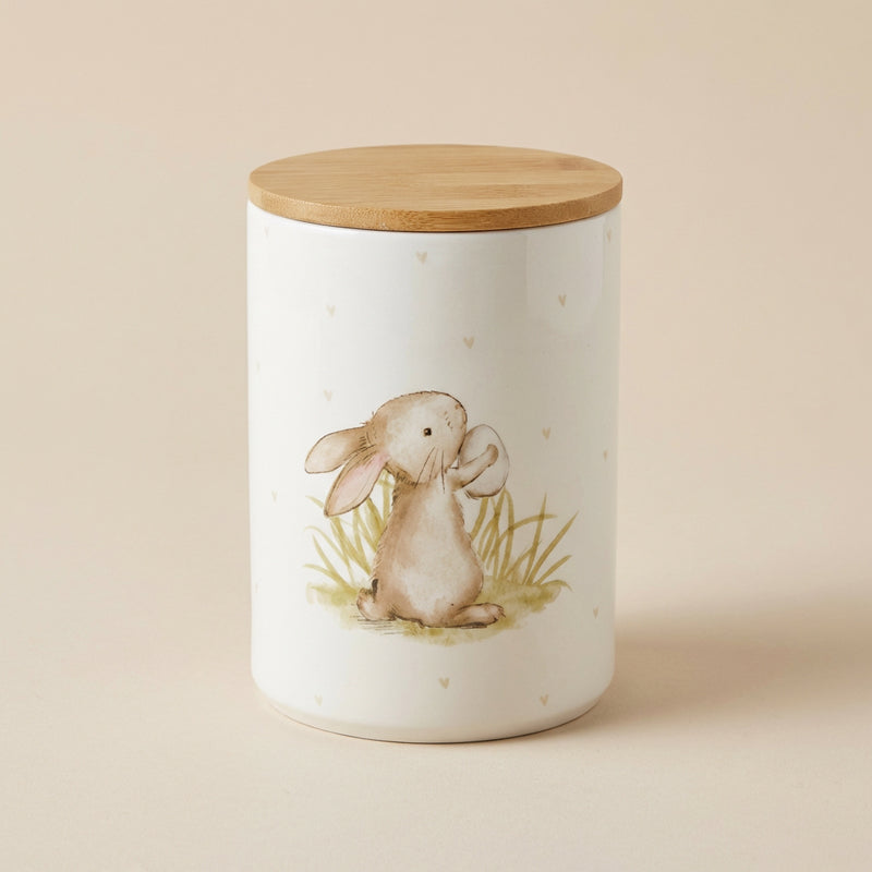 Barattolo coniglietto "Knuffi" h.17