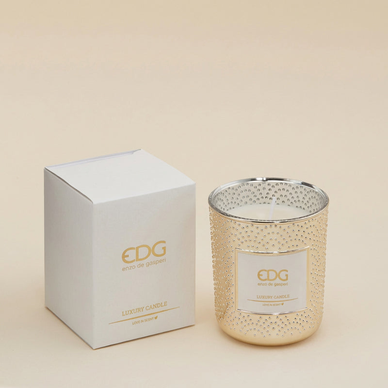 Candela specchio champagne h.10