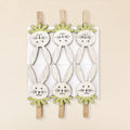 Set 6 clip coniglietto Decorazioni Pasquali