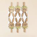 Set 6 clip coniglietto Decorazioni Pasquali