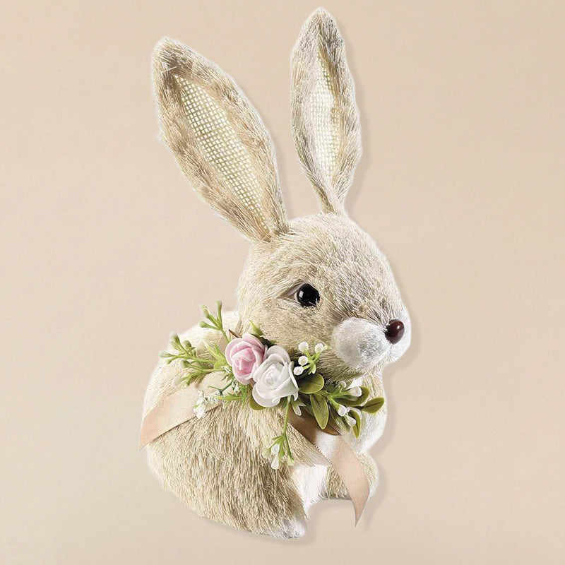 Coniglietto fiorellini Decorazioni Pasquali