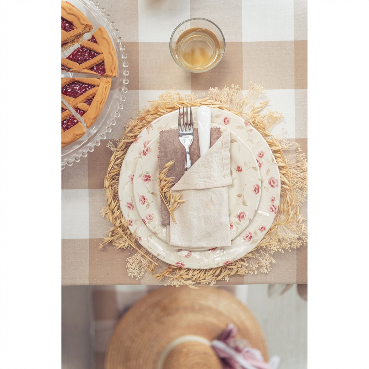 Servizio piatti 2 posti "Floret"