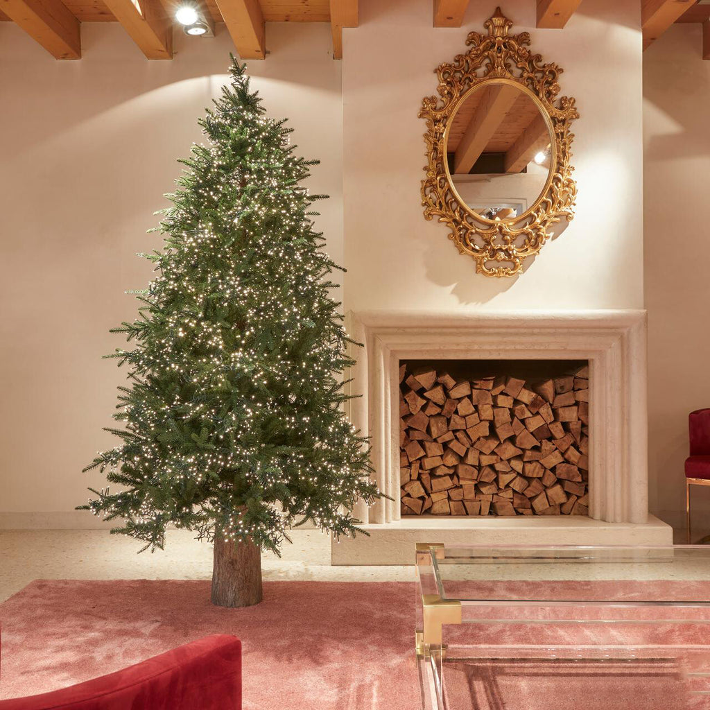 Albero di Natale Pino Spark EDG con led h.210cm