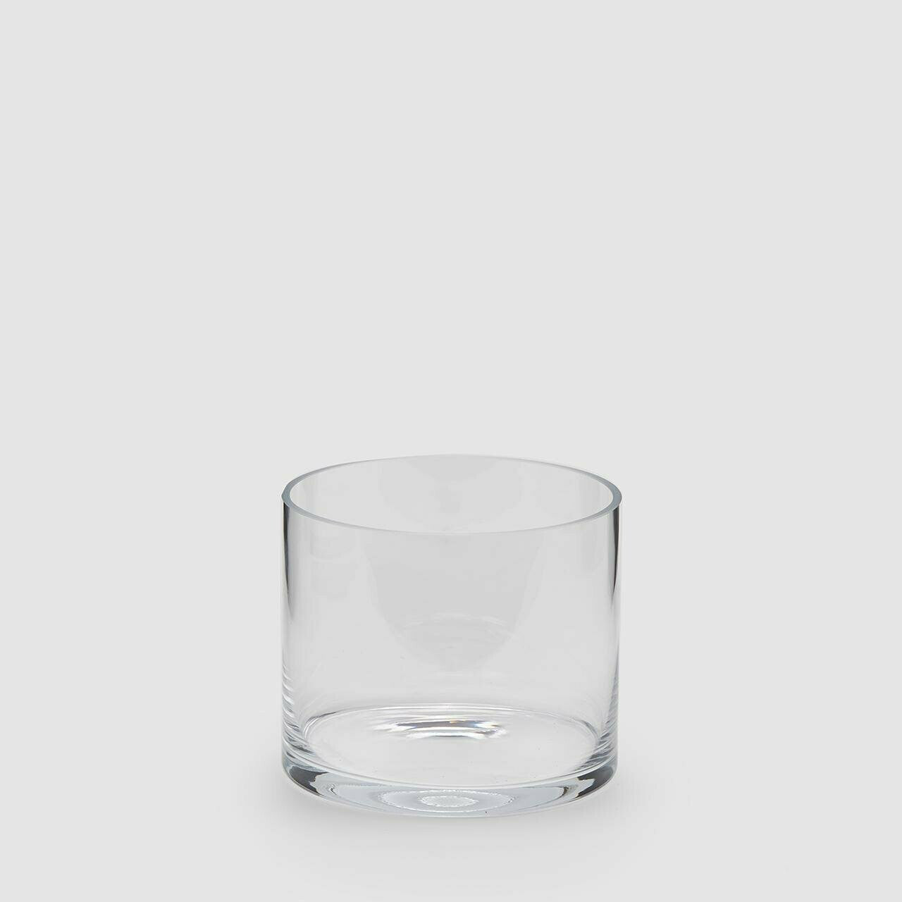 Vaso cilindrico basso Vaso vetro