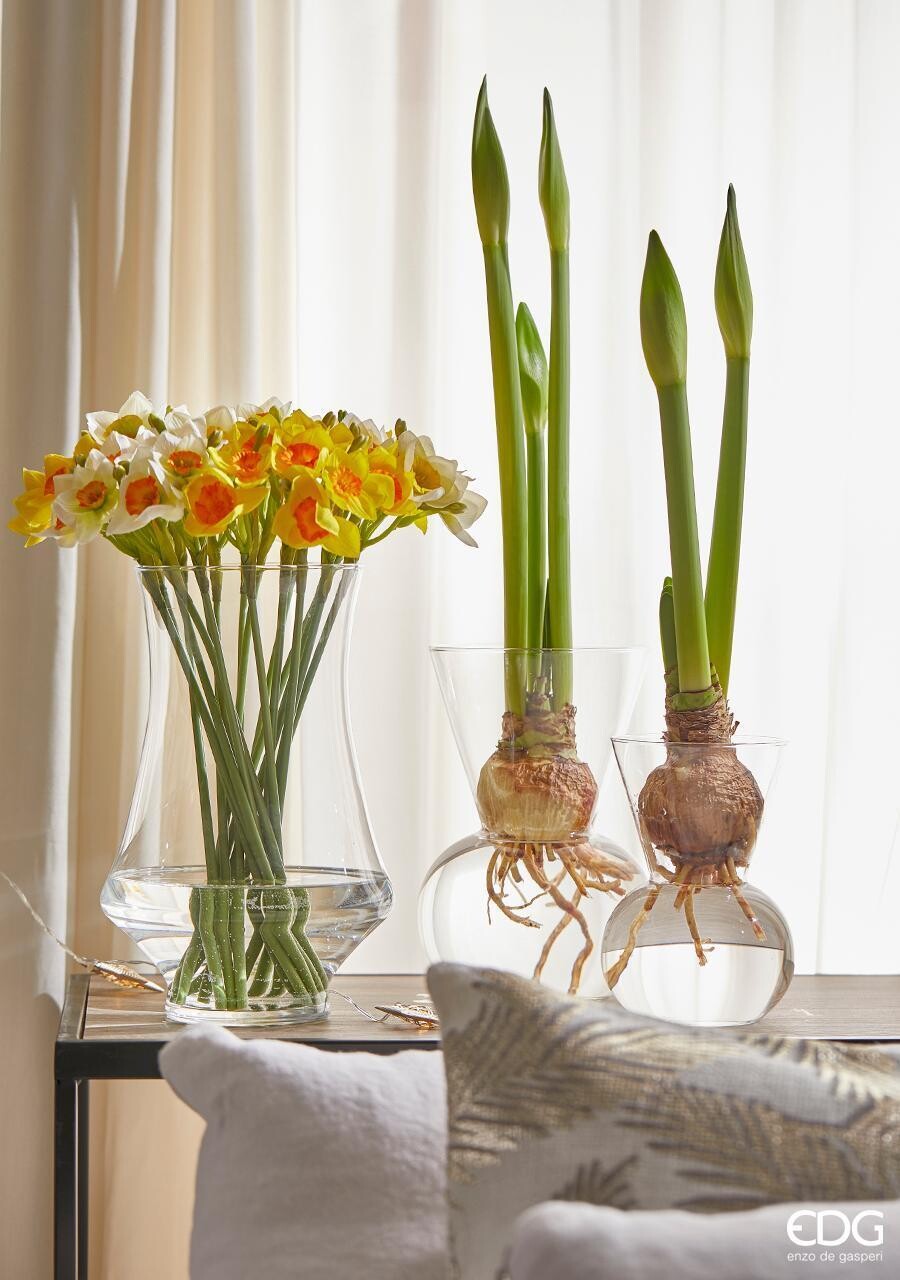 Vaso in vetro h.20 Vaso vetro