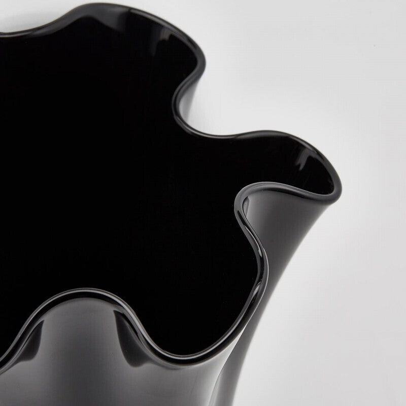 Vaso drappo h.22 Vaso vetro