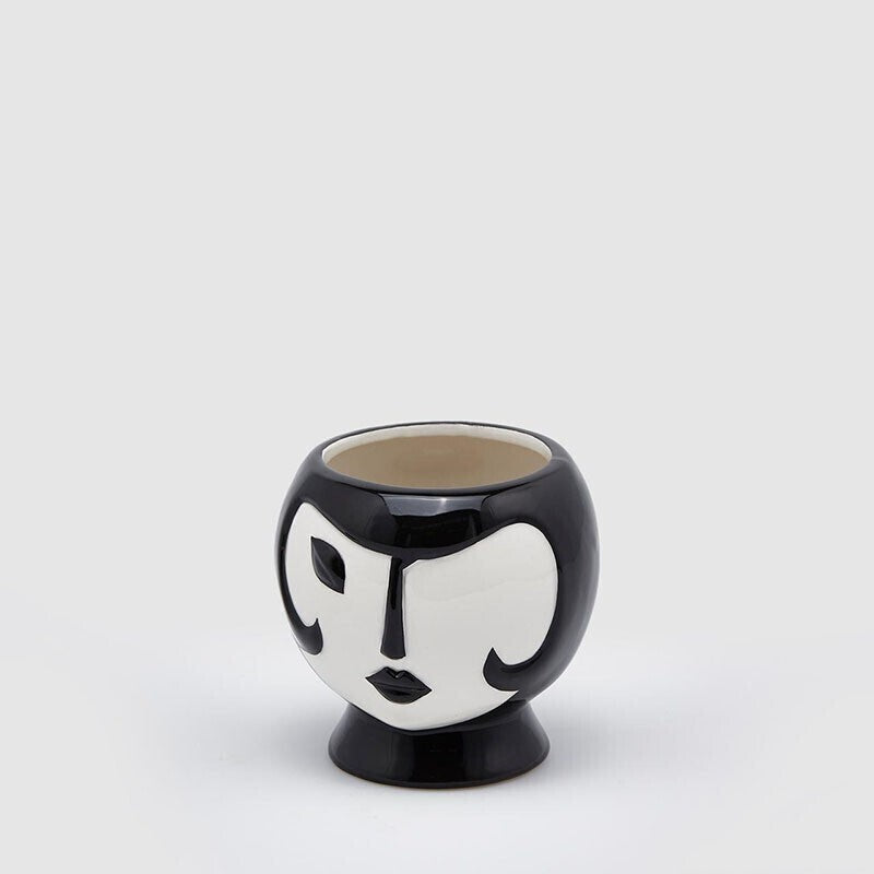 Vaso Faccia Black&White - LB HOME