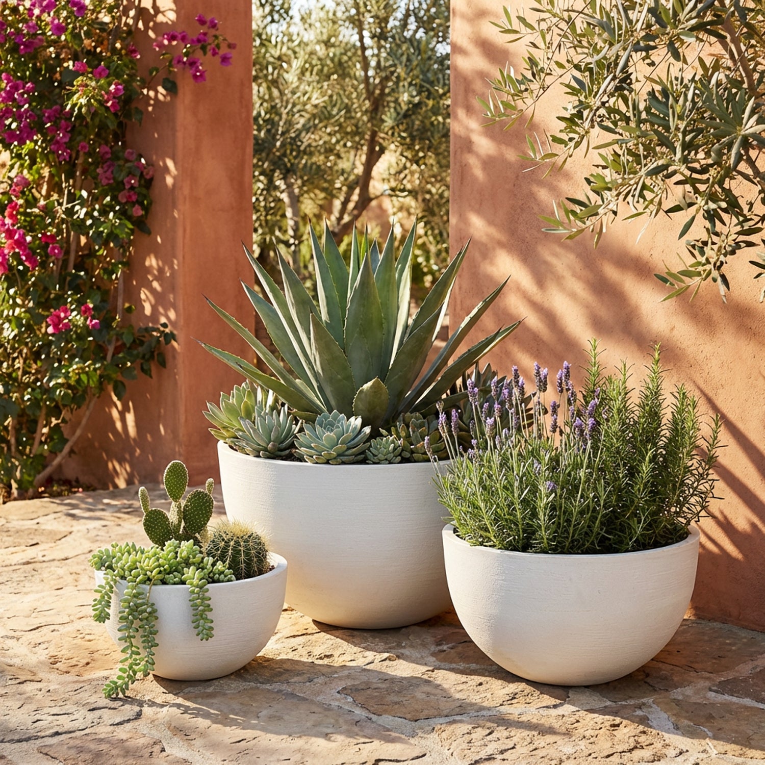 Portavaso rotondo basso h.22