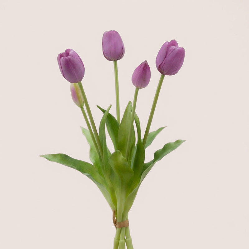 Mazzo tulipani real touch h.40 Piante e fiori artificiali