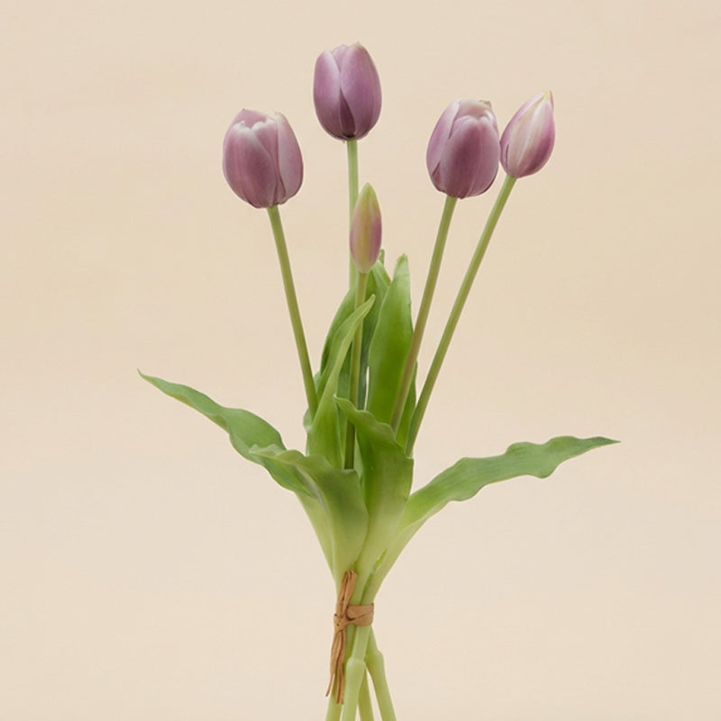 Mazzo tulipani real touch h.40 Piante e fiori artificiali