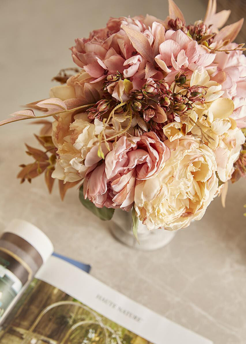 Mazzetto Peonia Mix – H 27 cm
