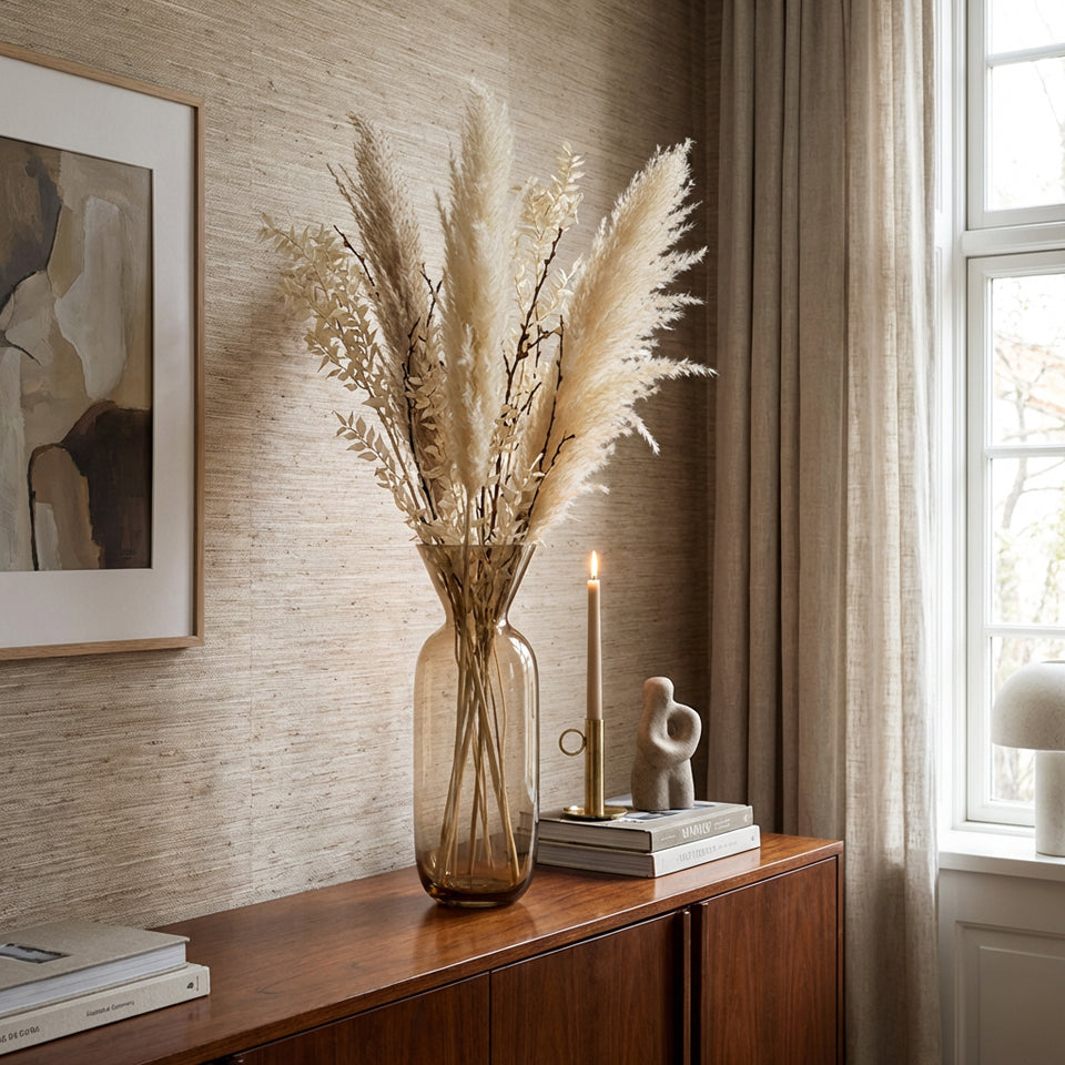 Vaso biforma h.50 Vaso vetro