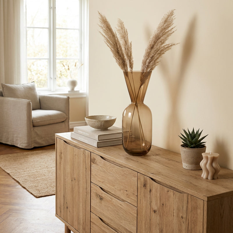 Vaso biforma h.50 Vaso vetro