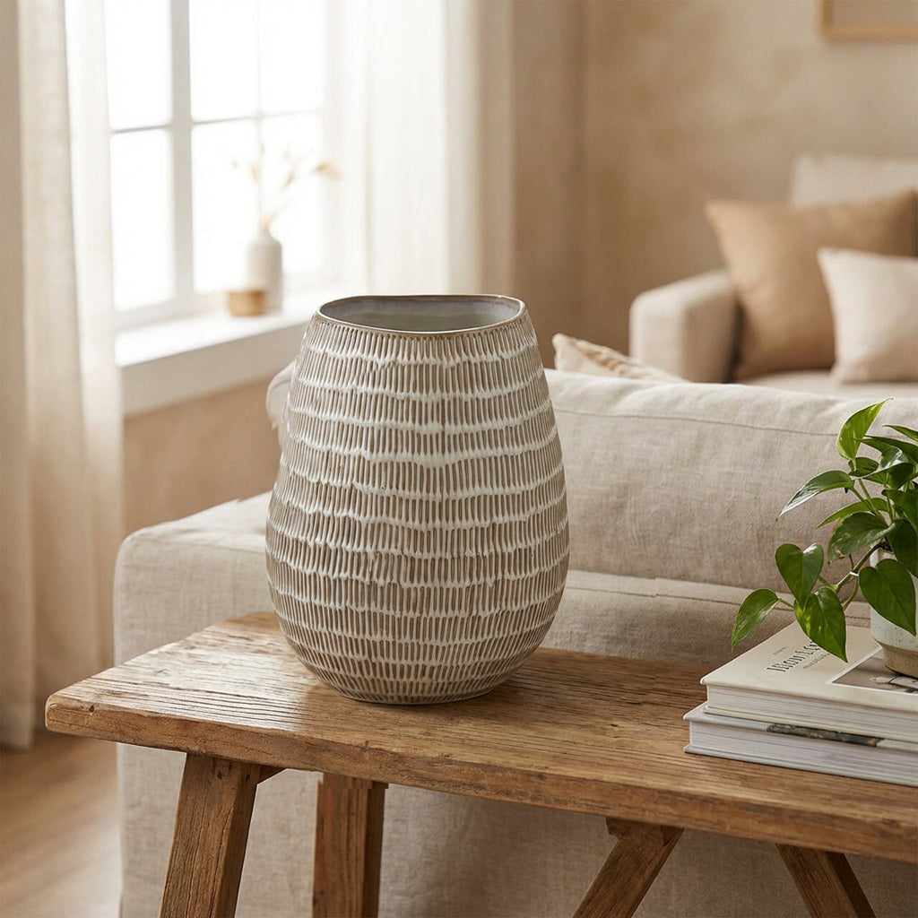Vaso trendy millerighe h.32 - LB HOME