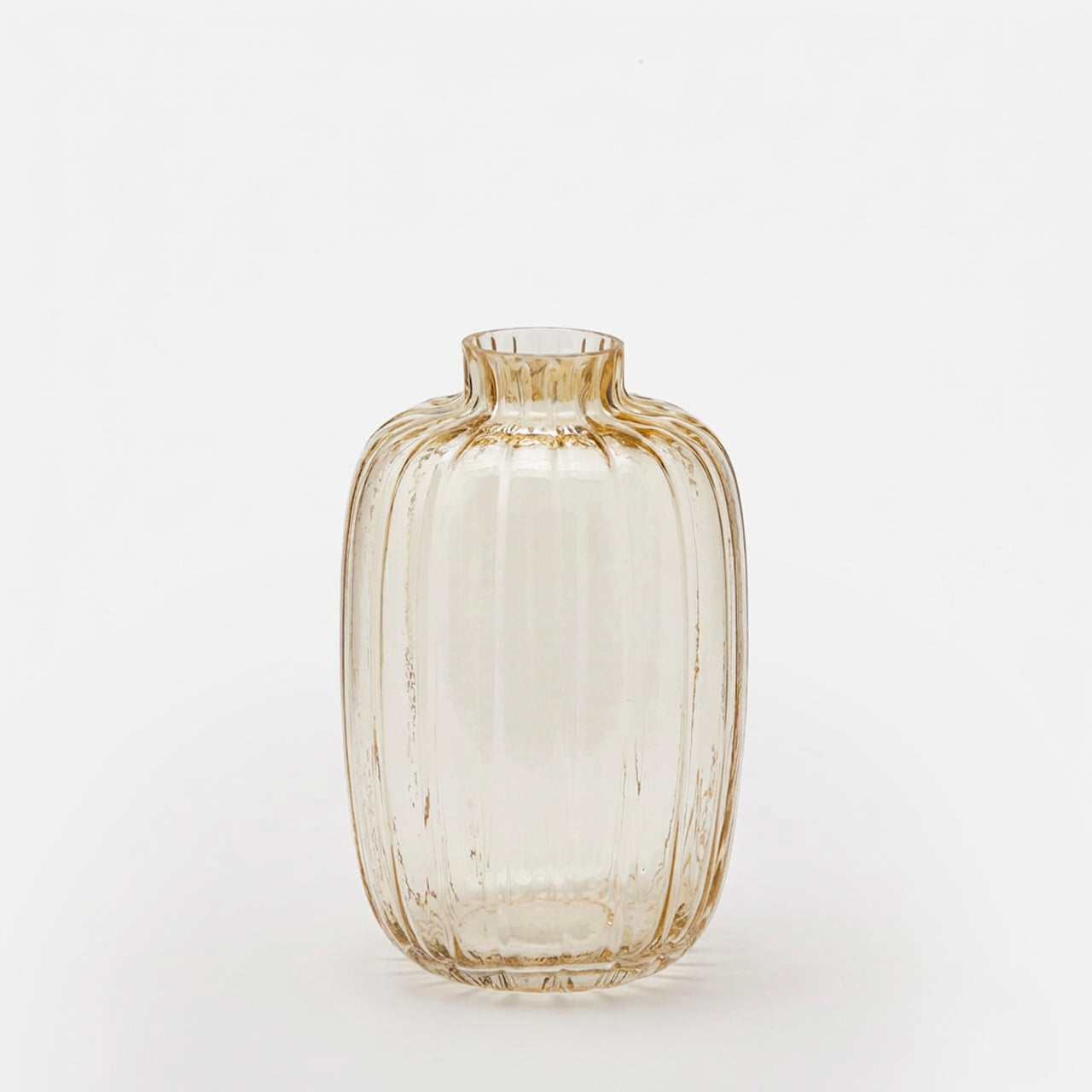 Vaso rotondo righe h.25 Vaso vetro