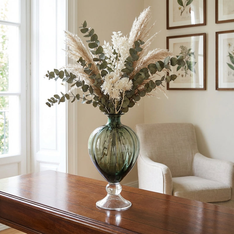 Vaso anfora h.38 Vaso vetro