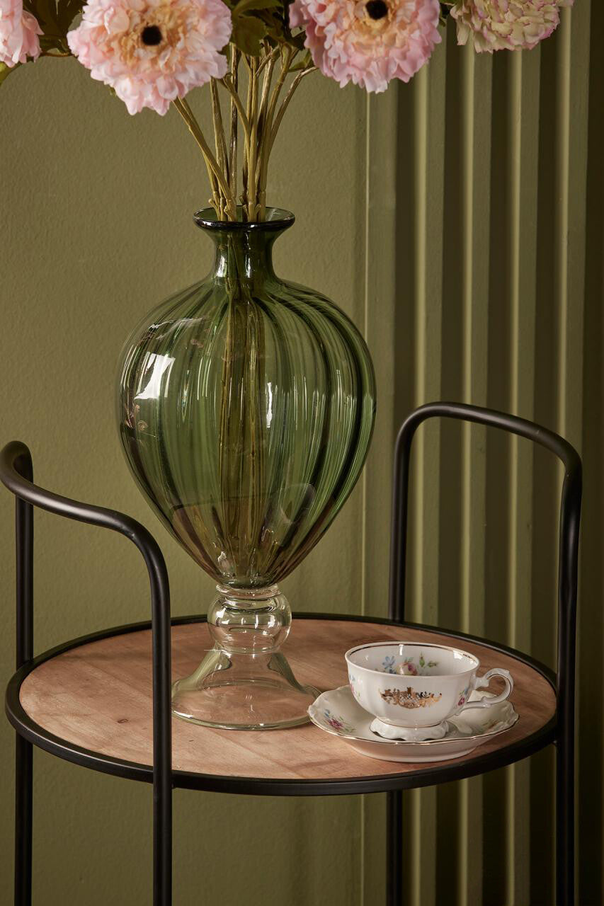 Vaso anfora h.38 Vaso vetro