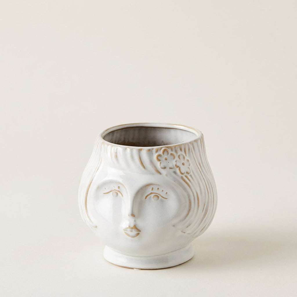 Vaso testa Lady h.14 Vasi & Portavasi