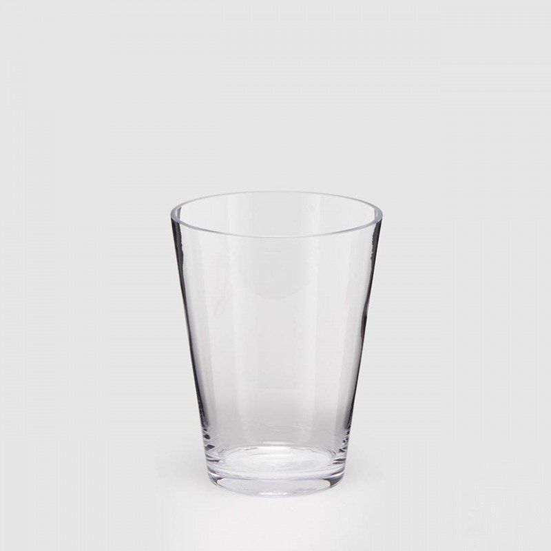 Vaso svasato h.26cm Vaso vetro