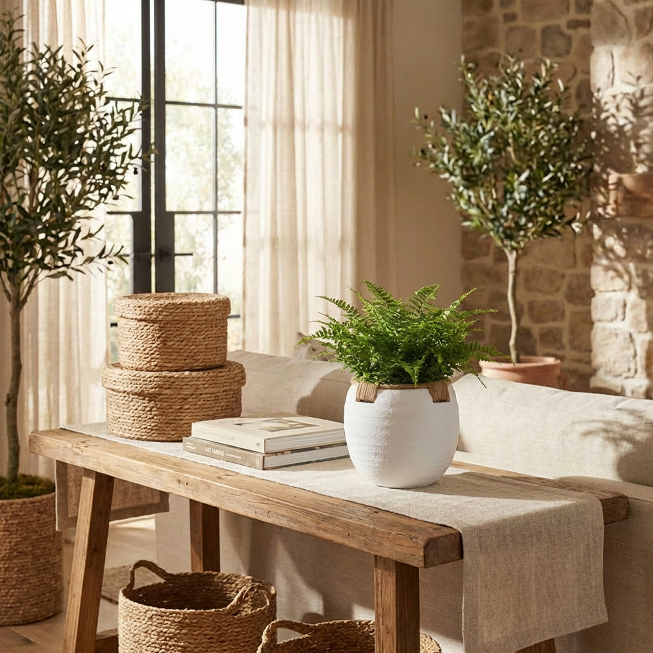 Vaso terracotta corde h.19