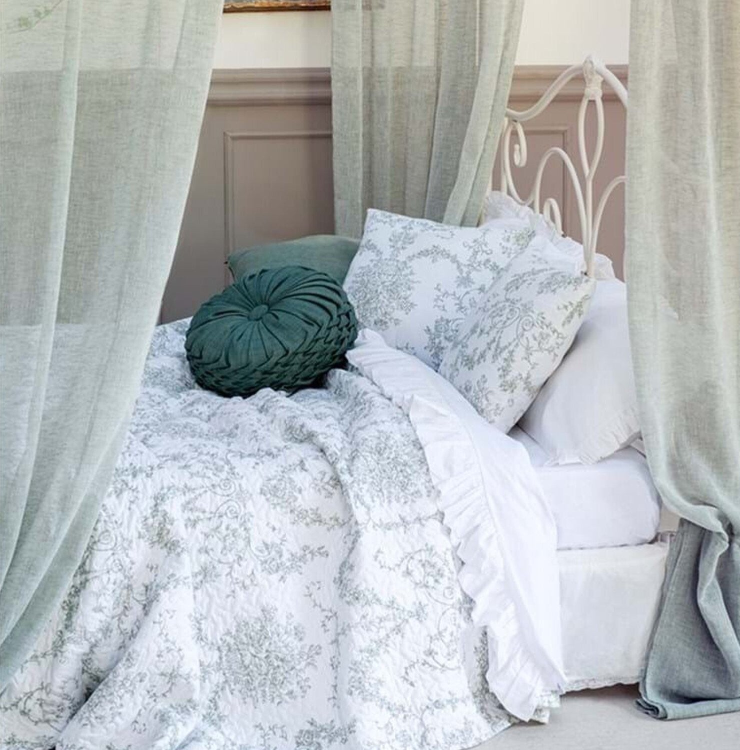 Cuscino Toile de jouy