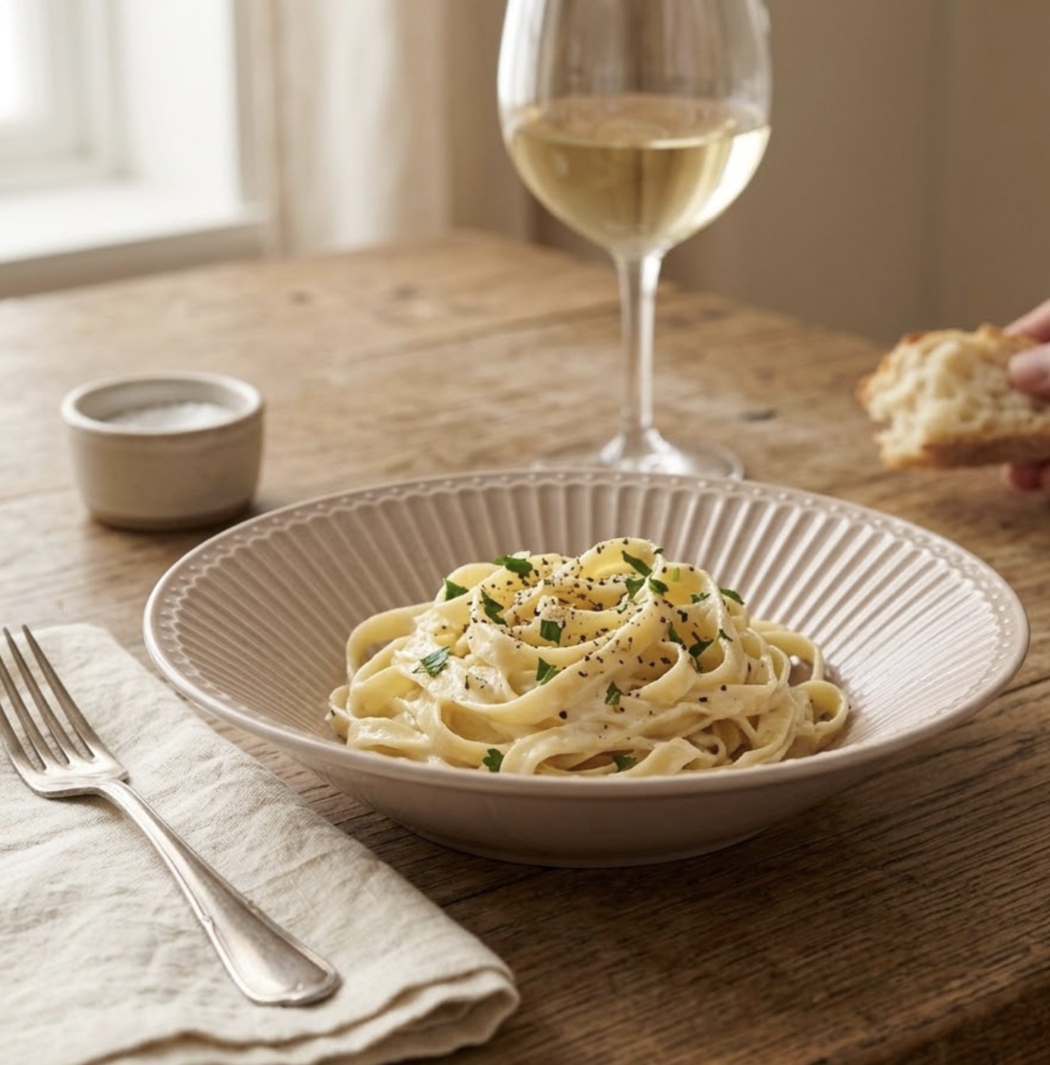 Set 2 piatti pasta Alice creamy
