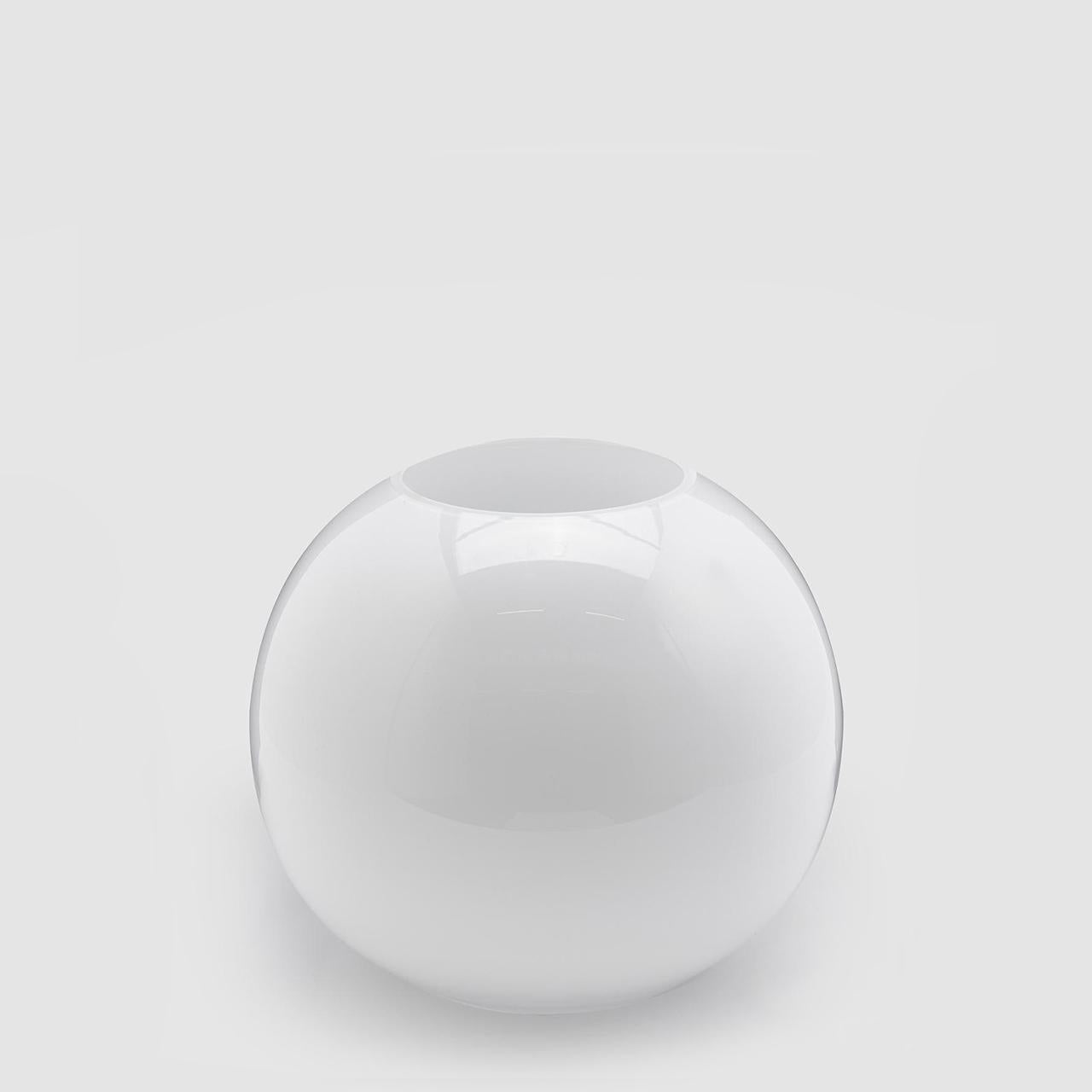 Vaso sfera h.20 Vaso vetro
