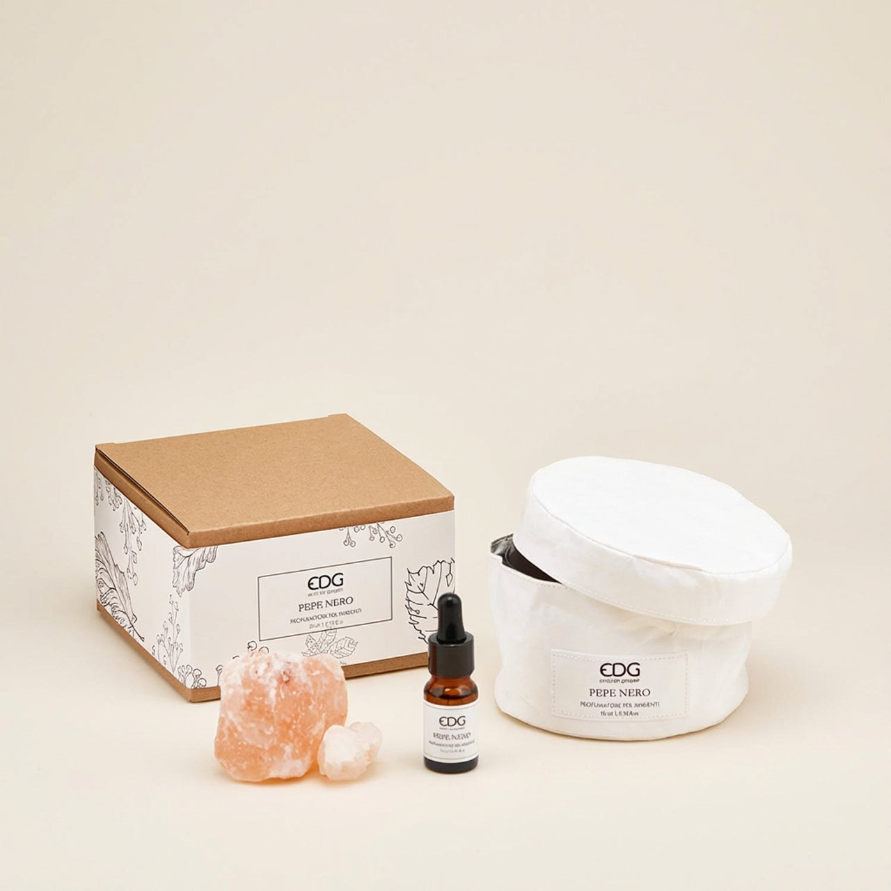 Diffusore ambiente con pietra ed essenza Pepe Nero