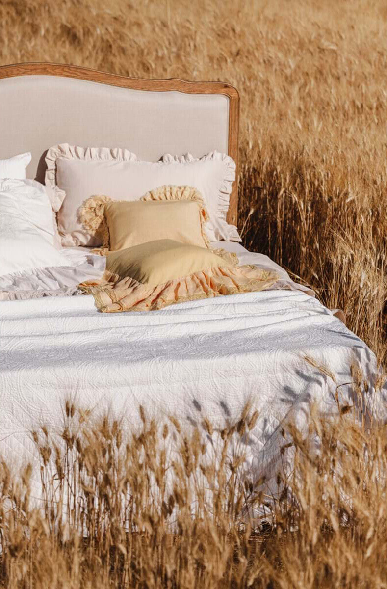 Copriletto matrimoniale "Cristallo di rocca"