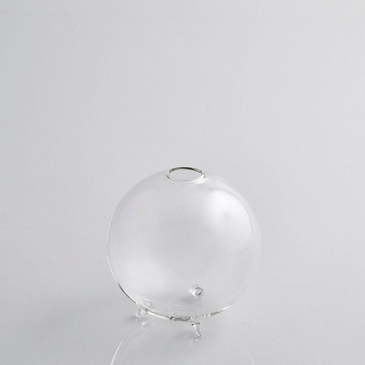 Vaso sfera in vetro h.13 Vaso vetro