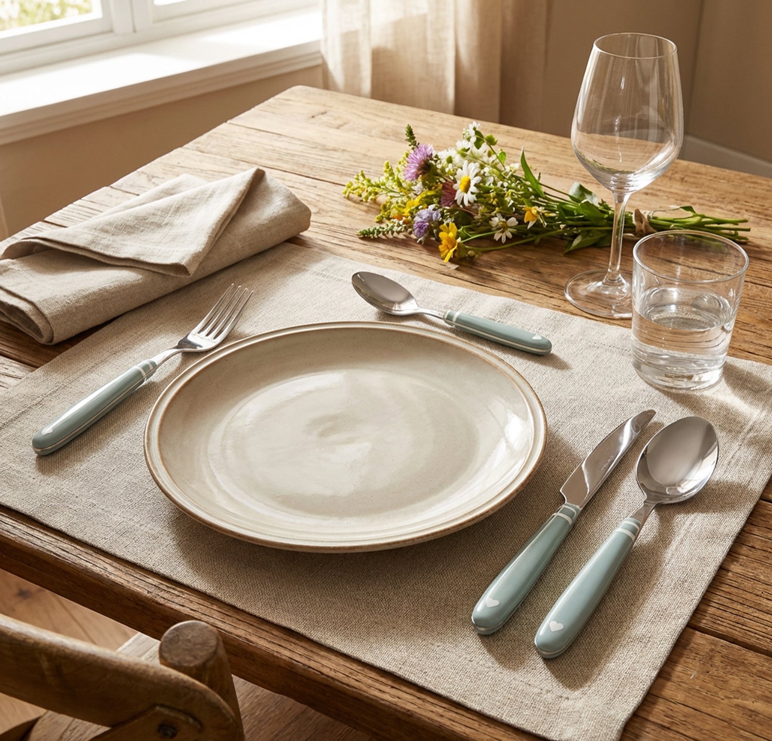 Set 24 posate Demetra Tiffany