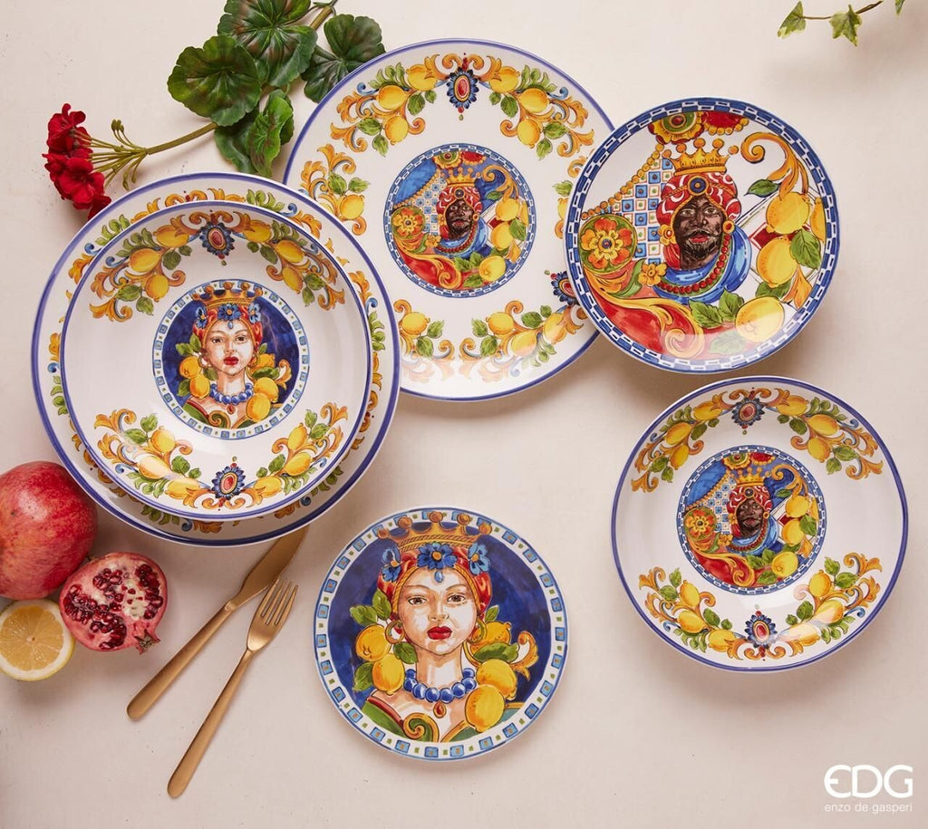Piatto servizio ’Caltagirone’ Piatto servizio