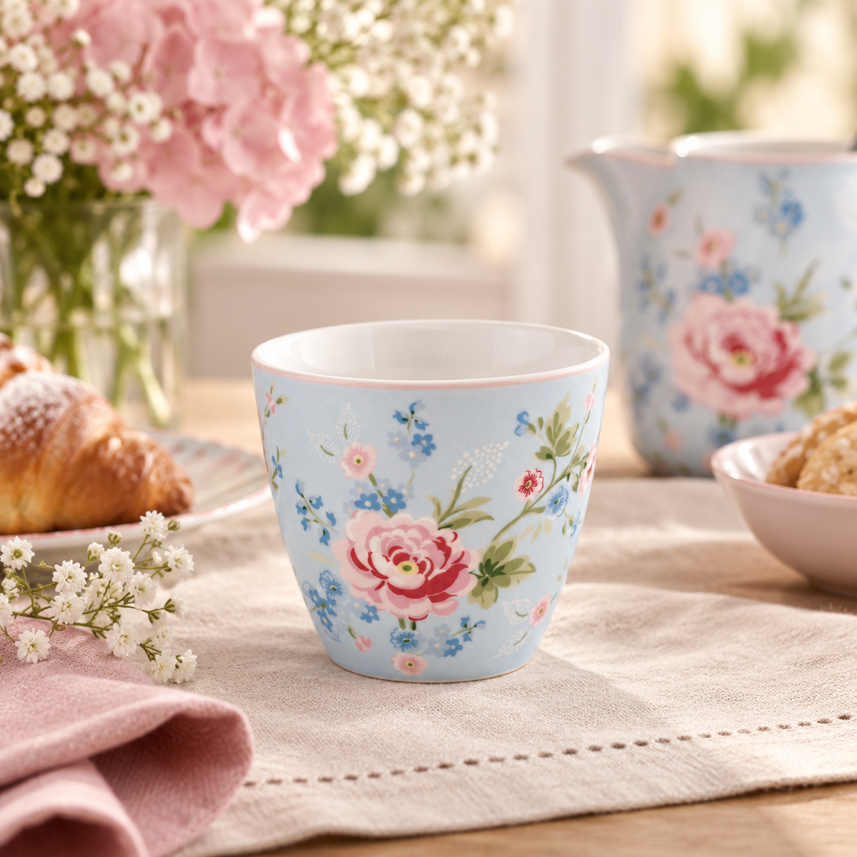 Latte cup Alma azzurra