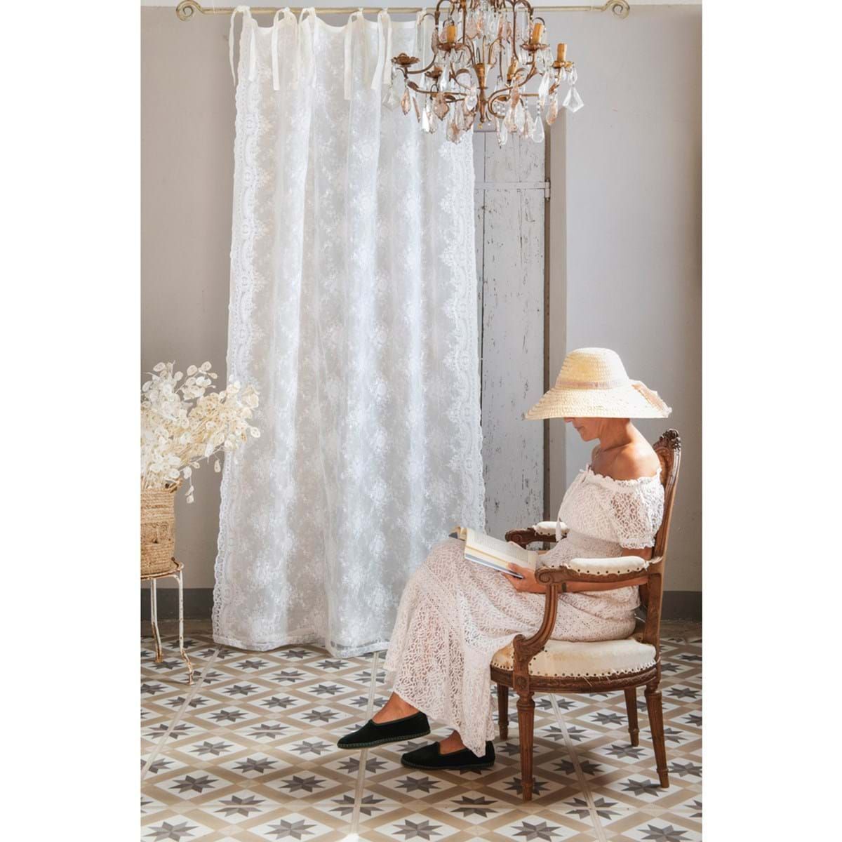 Tenda lino "Romanzo" 135x290cm