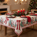 Tovaglia centrotavola Christmas Carol 100x100cm Tovaglia