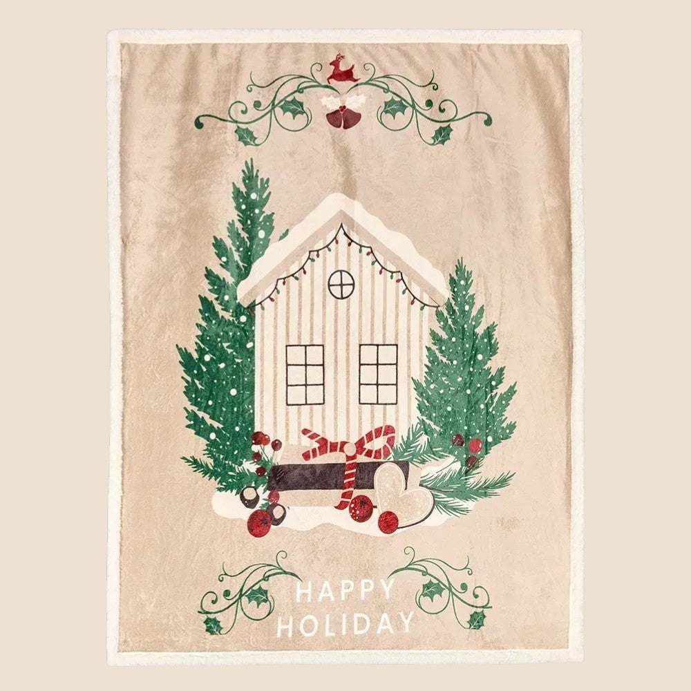 Plaid Holly Jolly casetta Plaid