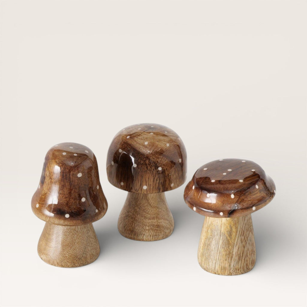 Funghi decorativi Decoro autunnale