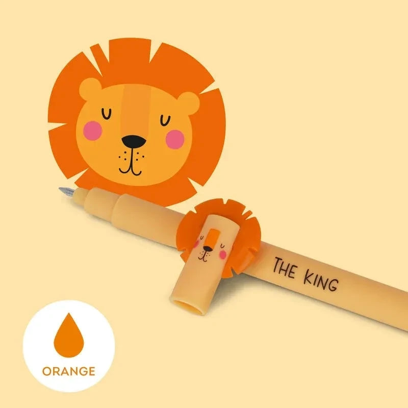 Penna Gel Cancellabile Lion di Legami