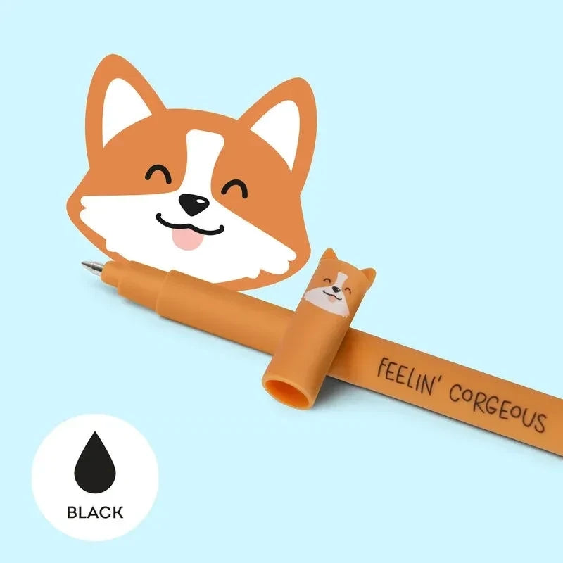 Penna Gel Cancellabile Corgi di Legami