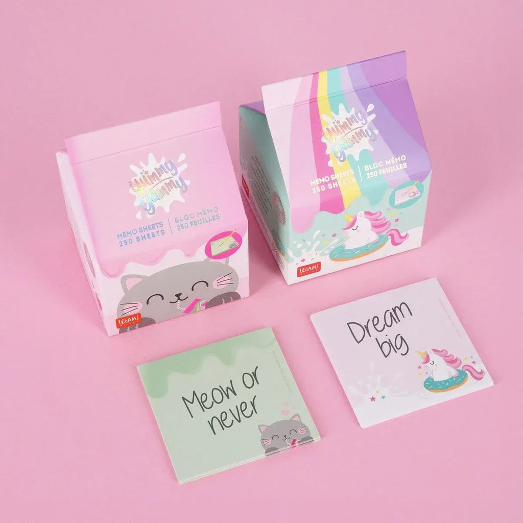Blocchetto Memo Yummy Yummy – Unicorn di Legami