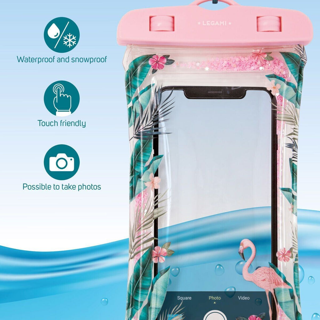 Custodia Impermeabile per Smartphone Flamingo - Legami