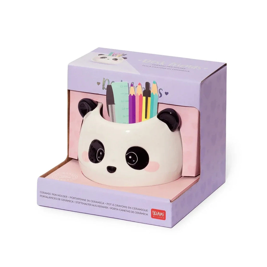 Portapenne da Scrivania Desk Friends – Panda di Legami