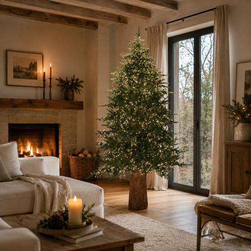 Albero di Natale Pino Spark EDG con led h.180cm