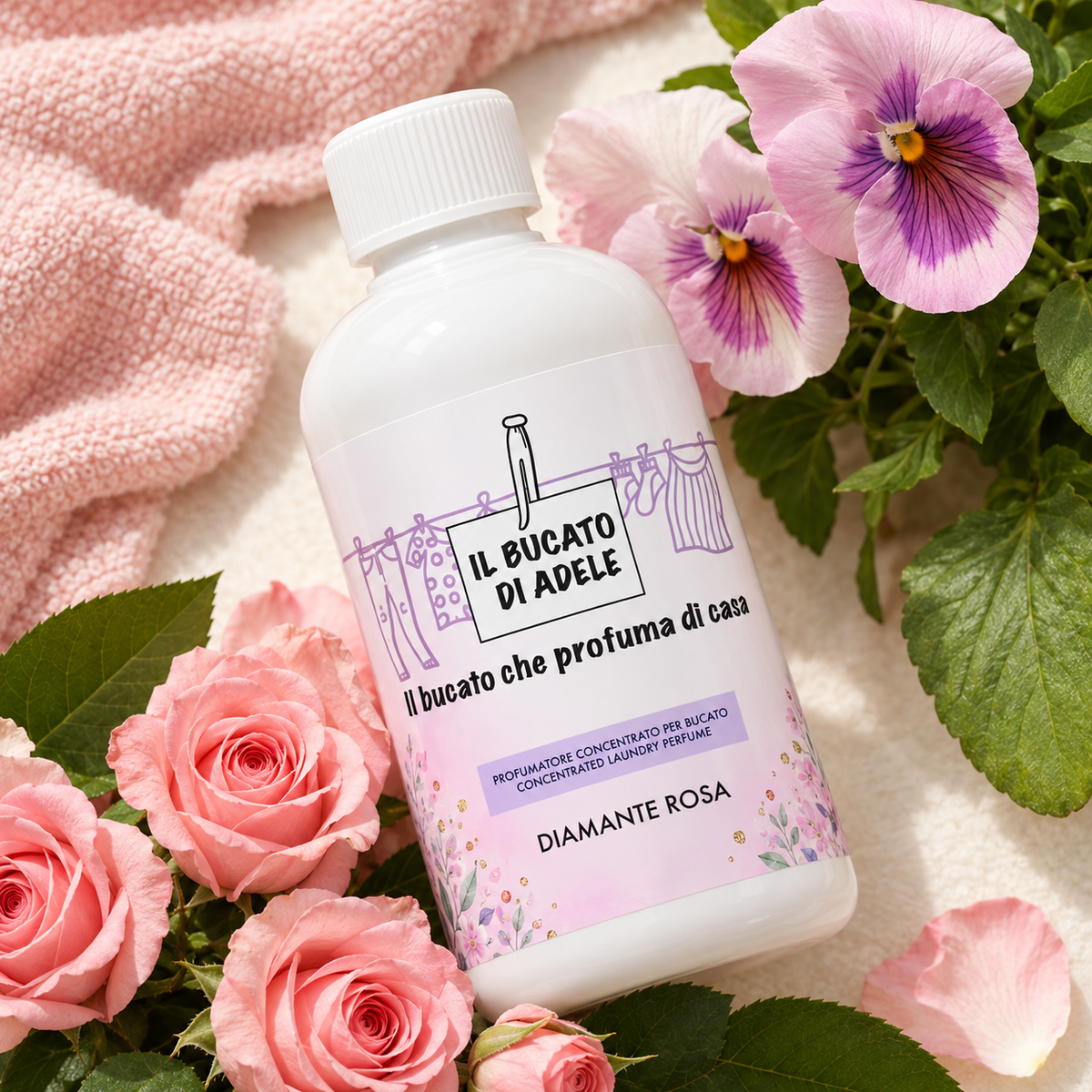 Essenza Il Bucato di Adele Diamante rosa 500ml