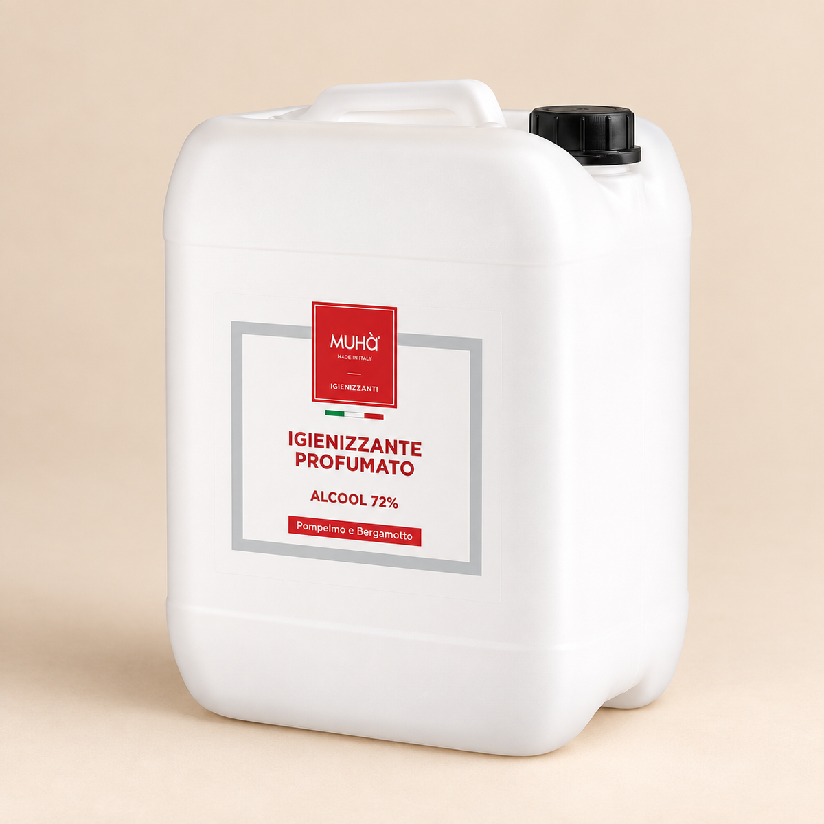 Igienizzante Profumato Muhà per Superfici 2500 ml – Alcool 72%