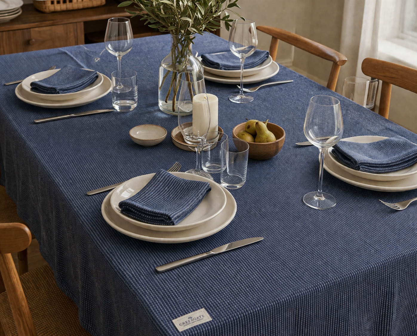 Tovaglia Alicia 130x170cm blu