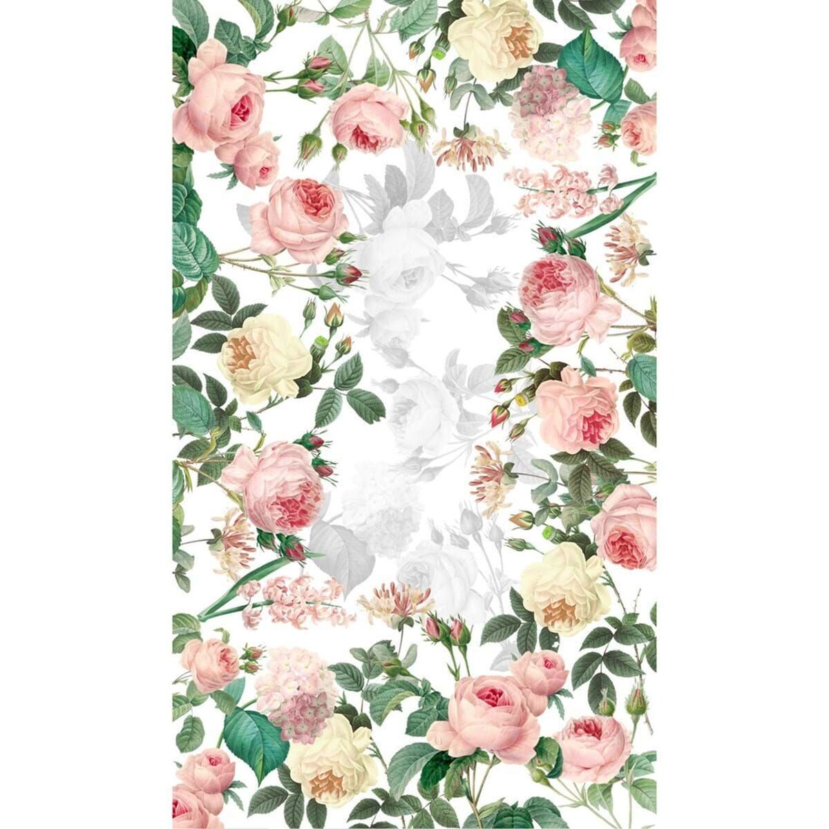 Tovaglia "Rose del Borgo" 150x220cm - LB HOME